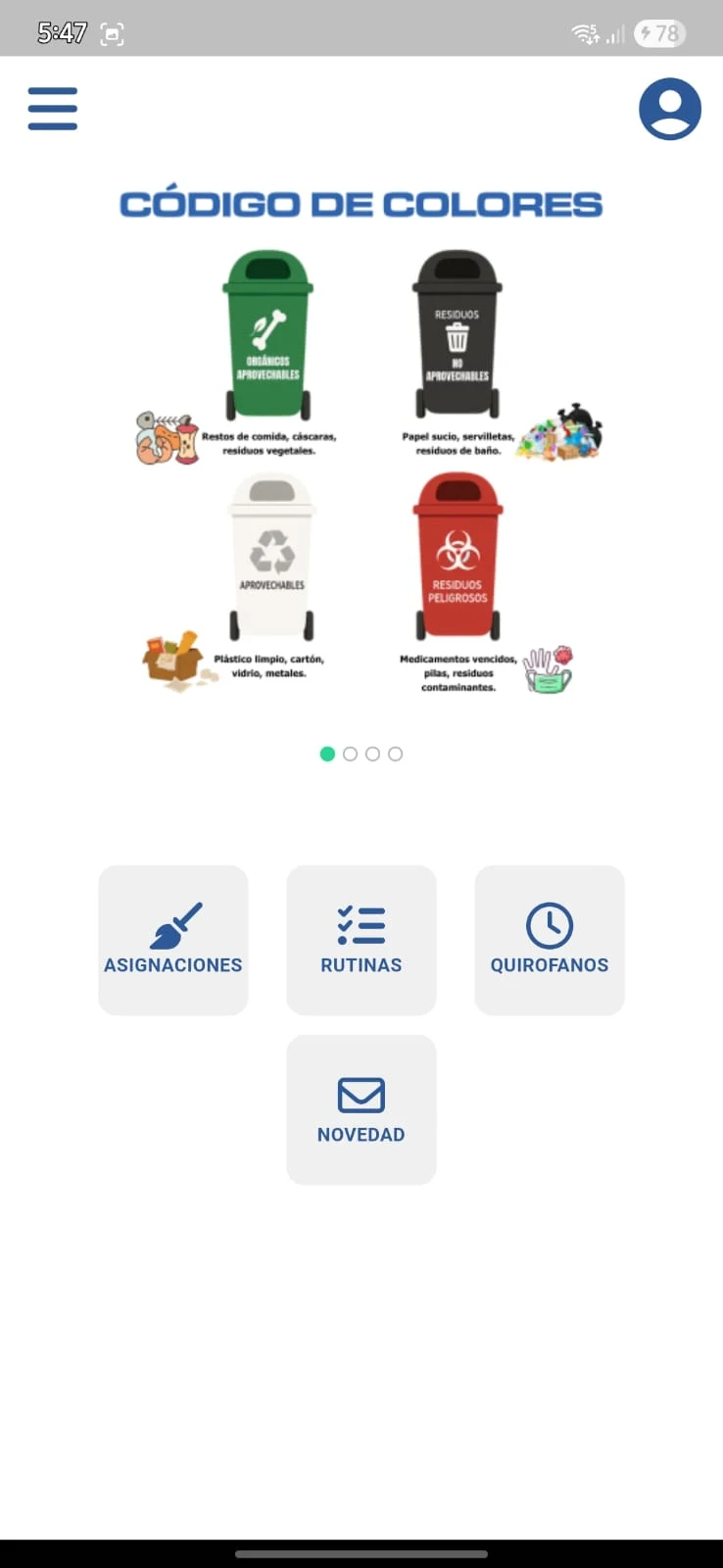Vista previa de Clinic Operations App